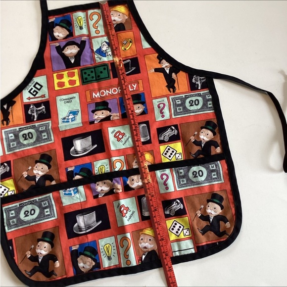 4 /💲20 🤑 Kids Monopoly apron - Picture 3 of 4